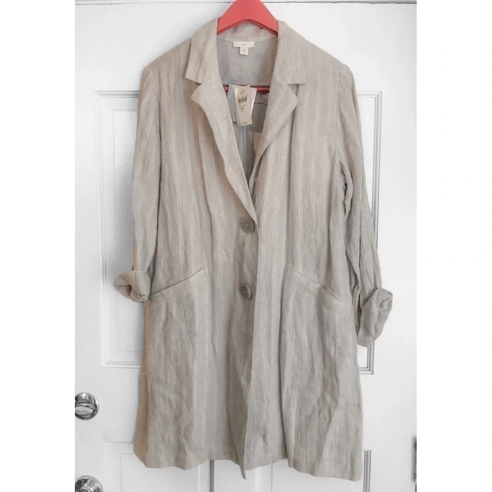 New with Tags Linen Blazer